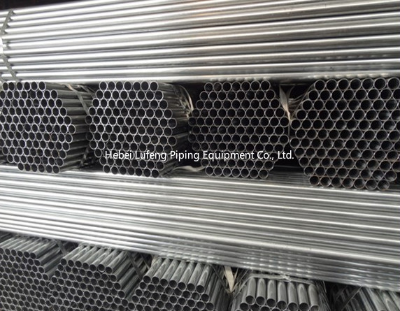 pre galvanized mild steel pipe/ China galvanized MS pipe