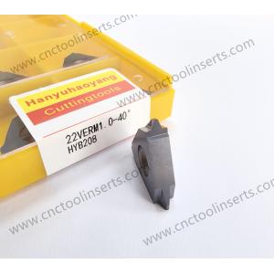  Non-Standard Customization Type Whirling Milling Insert for Mold Manufacturing 22VERM1.0-40° Cyclone Milling Series Manufactures