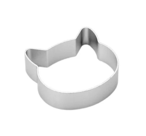 Silver Animal Shaped Cookie Cutters OEM Animal Shaped Pastry Cutters