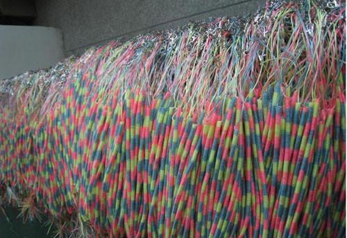 Colorful safety fishing lanyard spring coil cable popular 5m fishing accessory