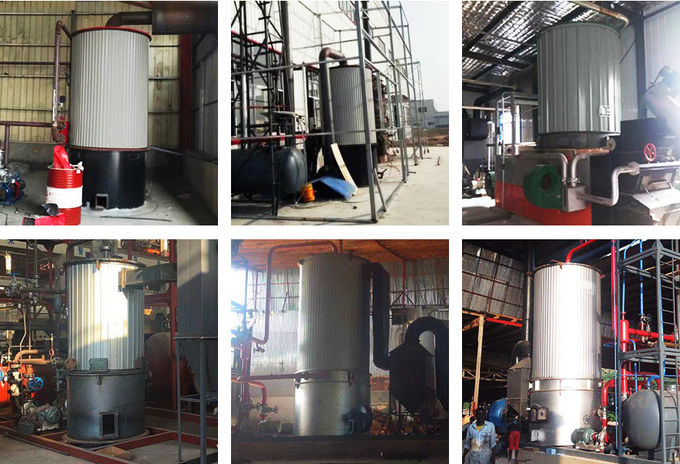 500KW Vertical Coal Fired Coil Type Thermal Oil Boiler For Synthetic Fiber Industry