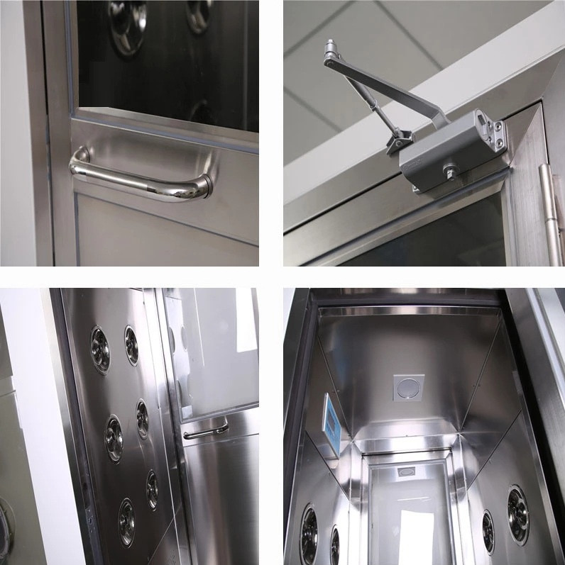 High Efficiency Filtration 2800R/min AC380V Air Shower Unit