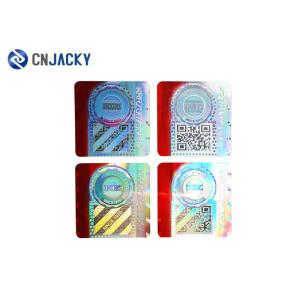 Anti Counterfeit QR Code Stickers Spot Security Label Custom Security Code