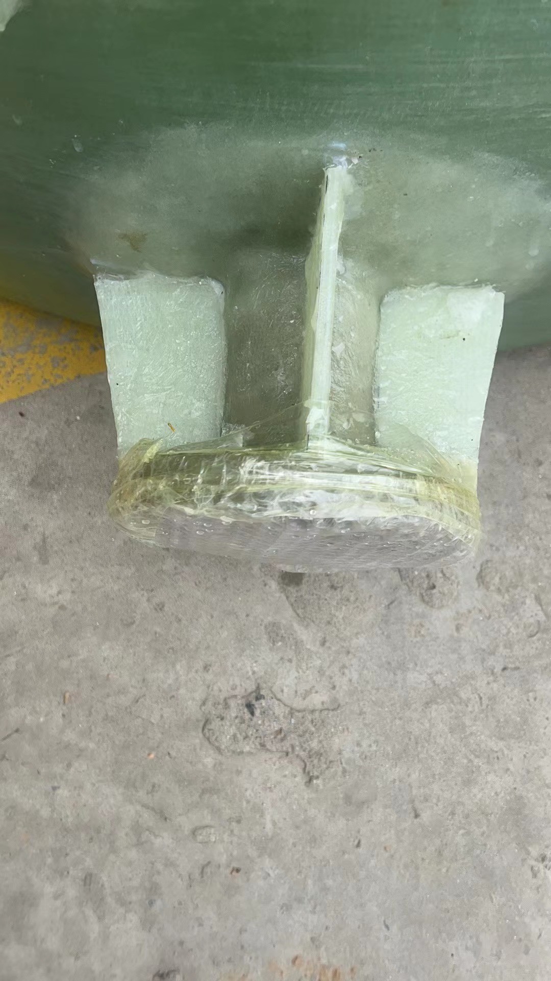 Antiseptic Frp Cylindrical Storage Tank Cross Wound Sewage Treatment 1800mm