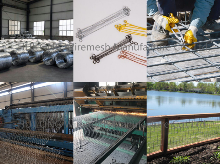 22 Gauge Iron Binding Wire Soft Annealed Pvc Coated Steel Wire