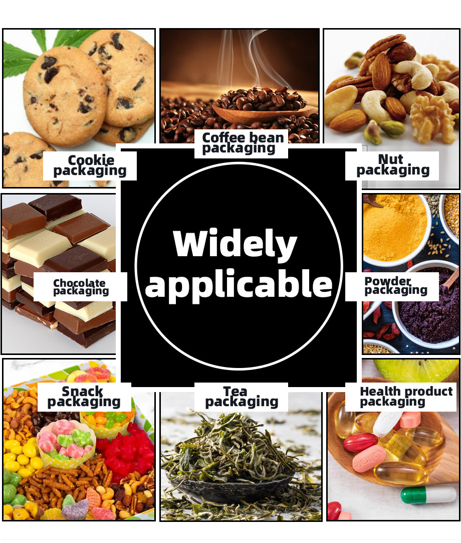 Premium Dessert Packaging Bags Food Grade Leakproof Composite Plastic Pouches With Custom Sizes & Printing FDA SGS Certified Bulk Supply