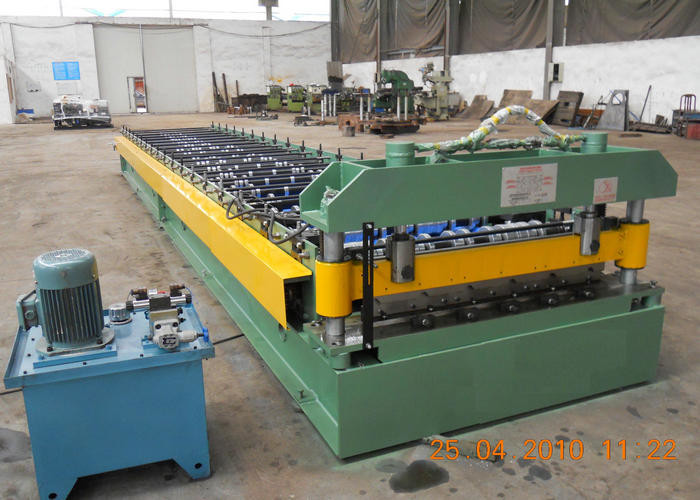 Tank And Roof Sheet Roll Forming Machine Galvanized Corrugated Trapezoid