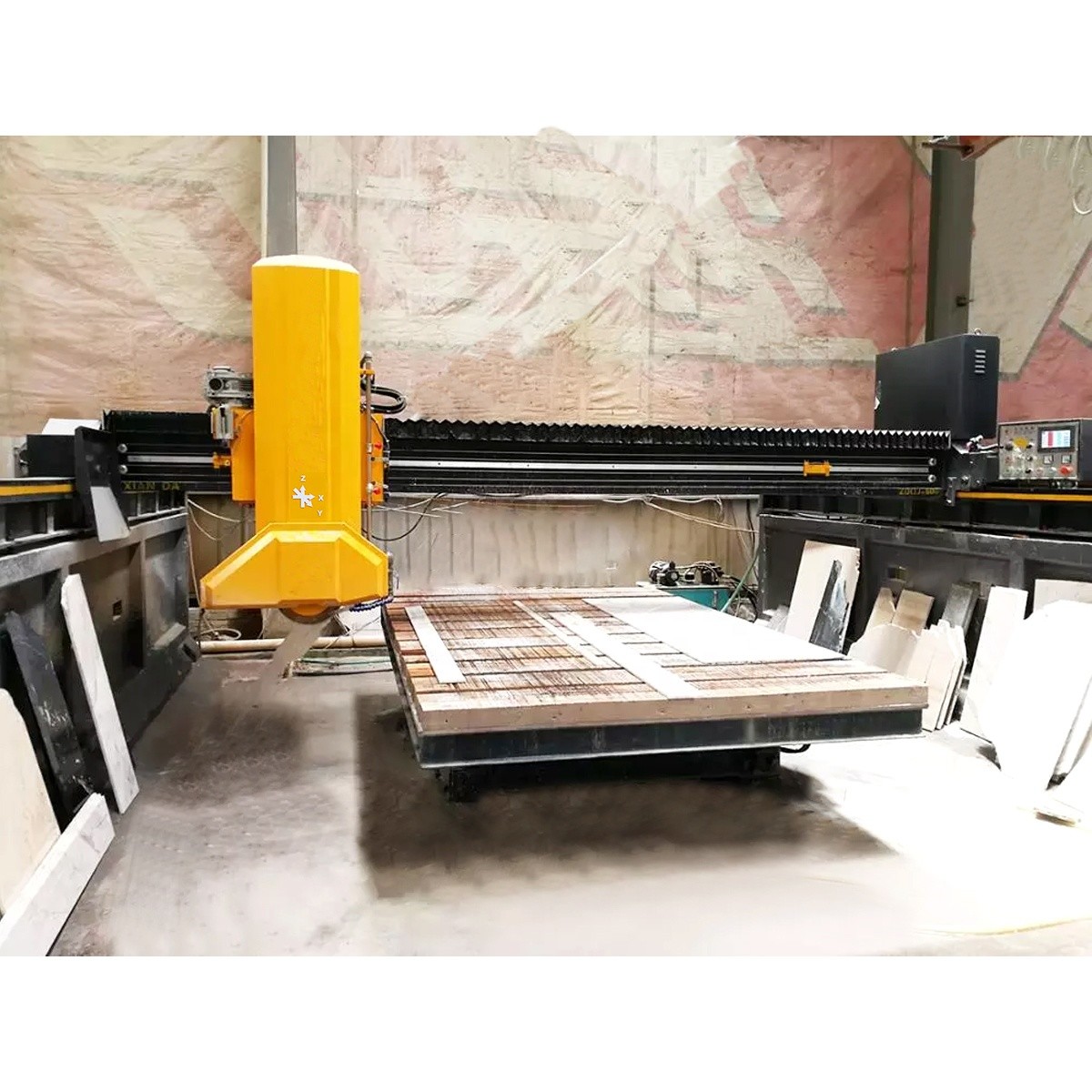 Automatic Bridge Saw Machine