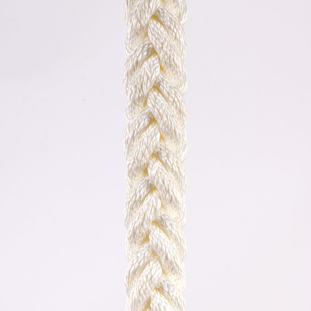 12 Strand Nylon Mooring Rope Dia 10mm 220 Meters Length for Vessel