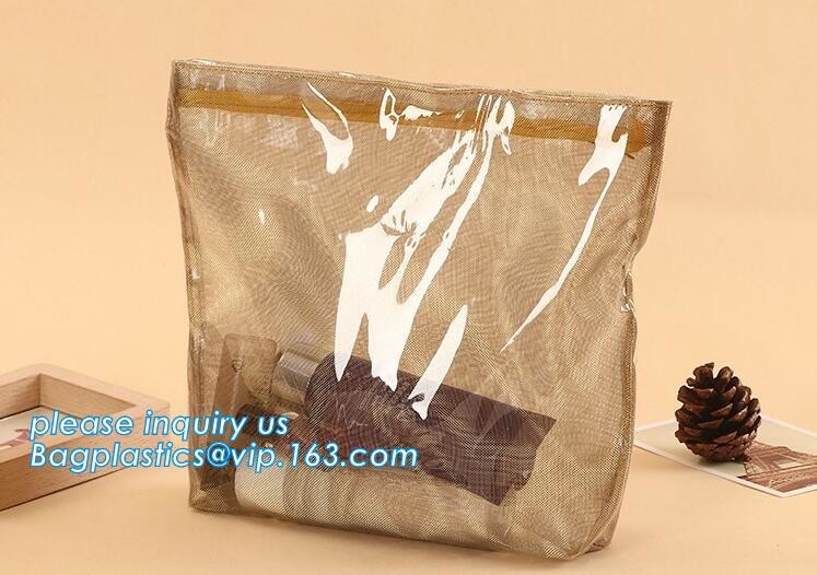 pvc Zip lockkk document file bag,Three-dimensional PVC Document Bag File Zipper Bag with Front Label Pocket bagplastics pac