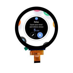 4 Inch Circular TFT Display Module 720x720 Dots IPS TFT With 40 Pins FPC