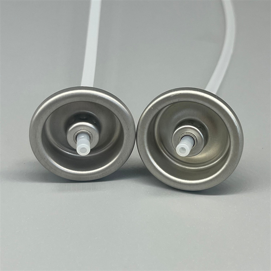 Precision Deodorant Body Spray Valve with Actuator for Fine Mist Applications with Adjustable Spray Control
