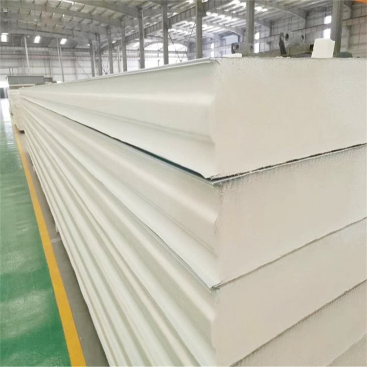 White Polyurethane PU Wall Panel For Lightweight Exterior Insulated Fire Resistance