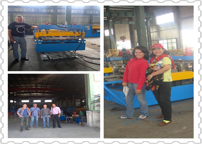 Steel Structure Metal Floor Deck Roll Forming Machine Cold Roll Forming Machine