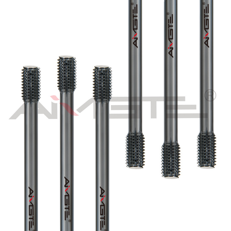 AlTiN Coating Solid Carbide Tap Flat Tip Thread Cutting Taps M1.6 - M24