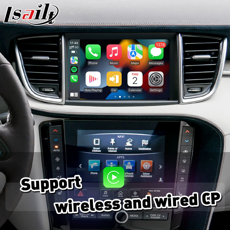 Wireless Carplay Android Auto Interface for 2017-2022 Infiniti QX50
