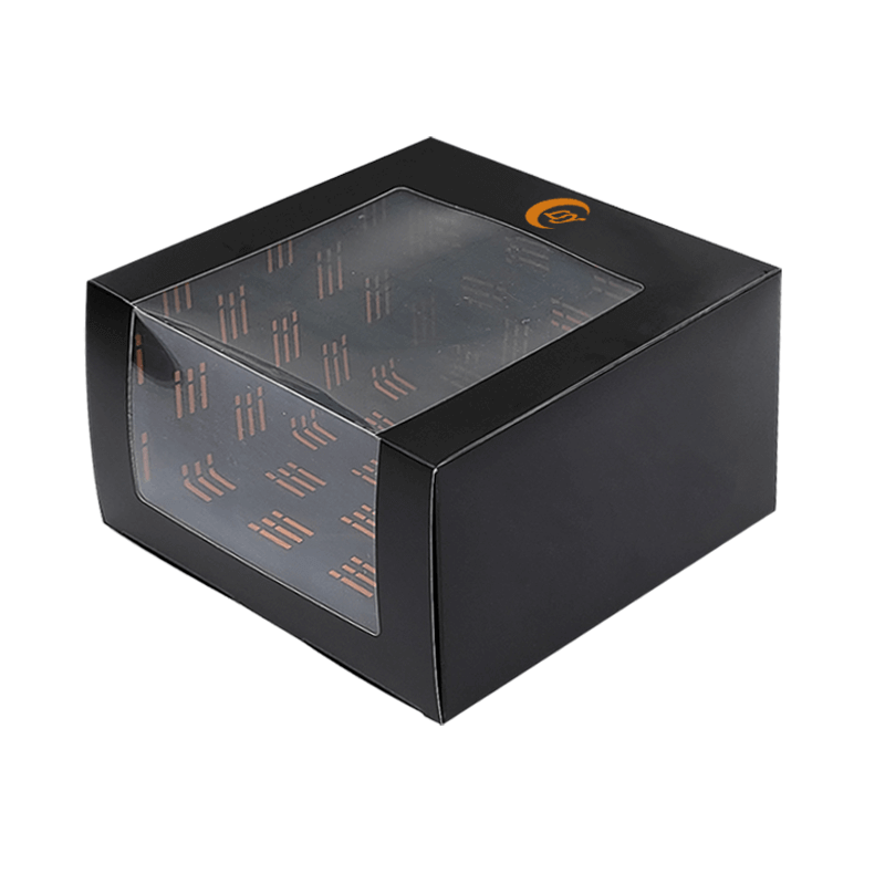 Varnishing Square Gift Packaging Boxes Folding Paper Baseball Cap Packaging Box