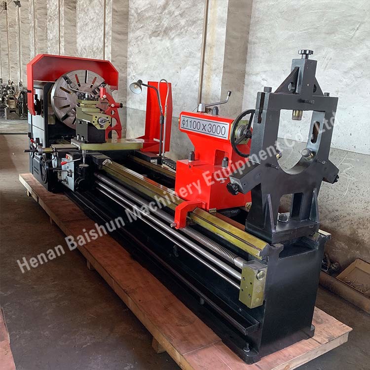 Heavy Duty Horizontal Lathe Machine For Turning Metal Manual
