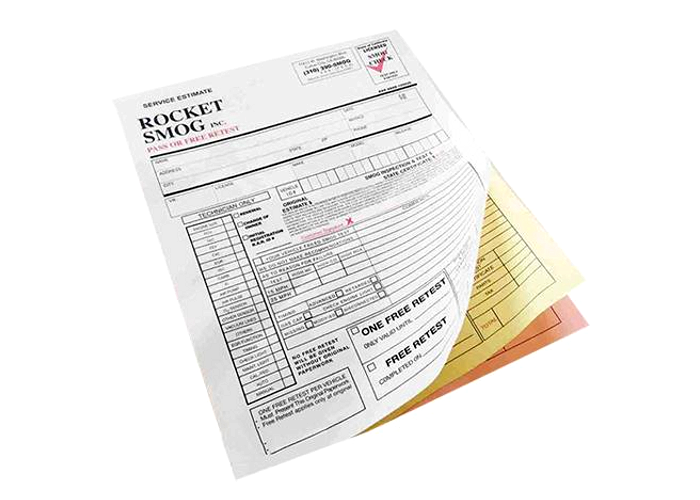 Perfect Image NCR Carbonless Paper Offset Printing Flat Paper Surface