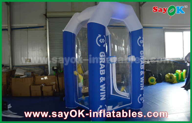 LED light Money Graber Machine For Promotion / Advertising / Amusement