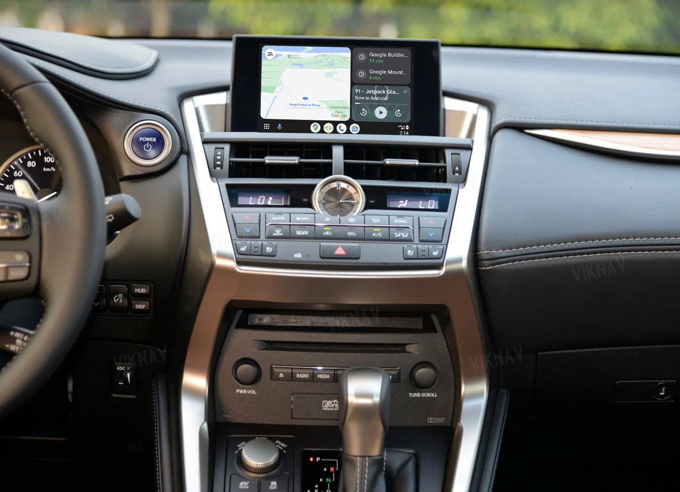 Viknav Linux System For Lexus NX 2015 -2017 Wireless Apple CarPlay Android Auto only support original car high version