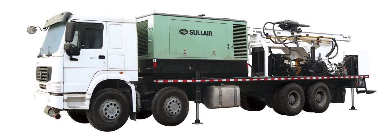 SRXY-130 CORE WATER WELL DRILLING RIG water well drilling trailer shallow well drilling equipment mud rotary drill rig