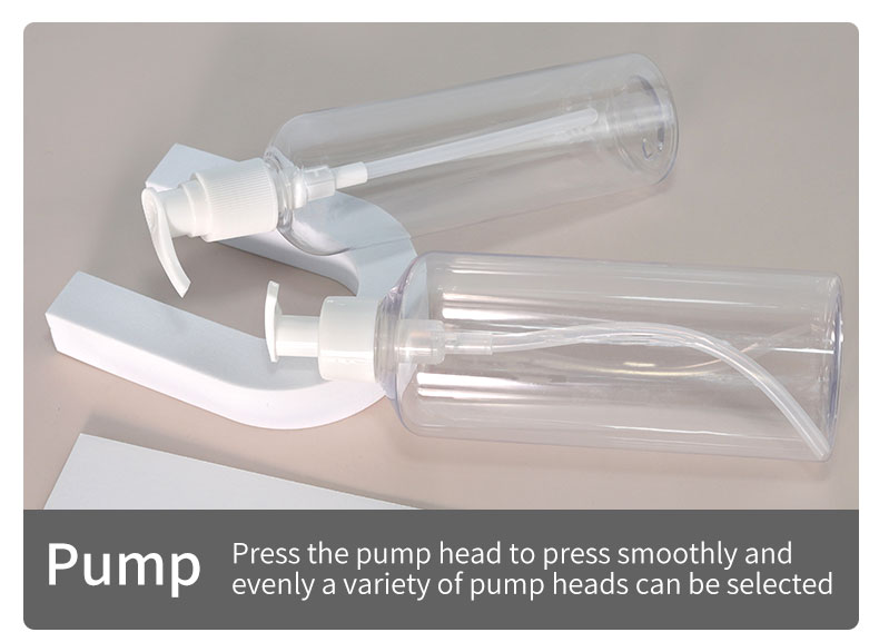PET Square Hand Soap Dispenser 500ml Foam Pump Bottle Refillable For Lotion Shampoo Conditioner