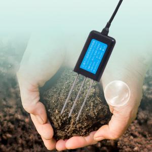 3 in1 Soil Moisture Temperature EC Conductivity Sensor IP68 RS485 Soil Meter