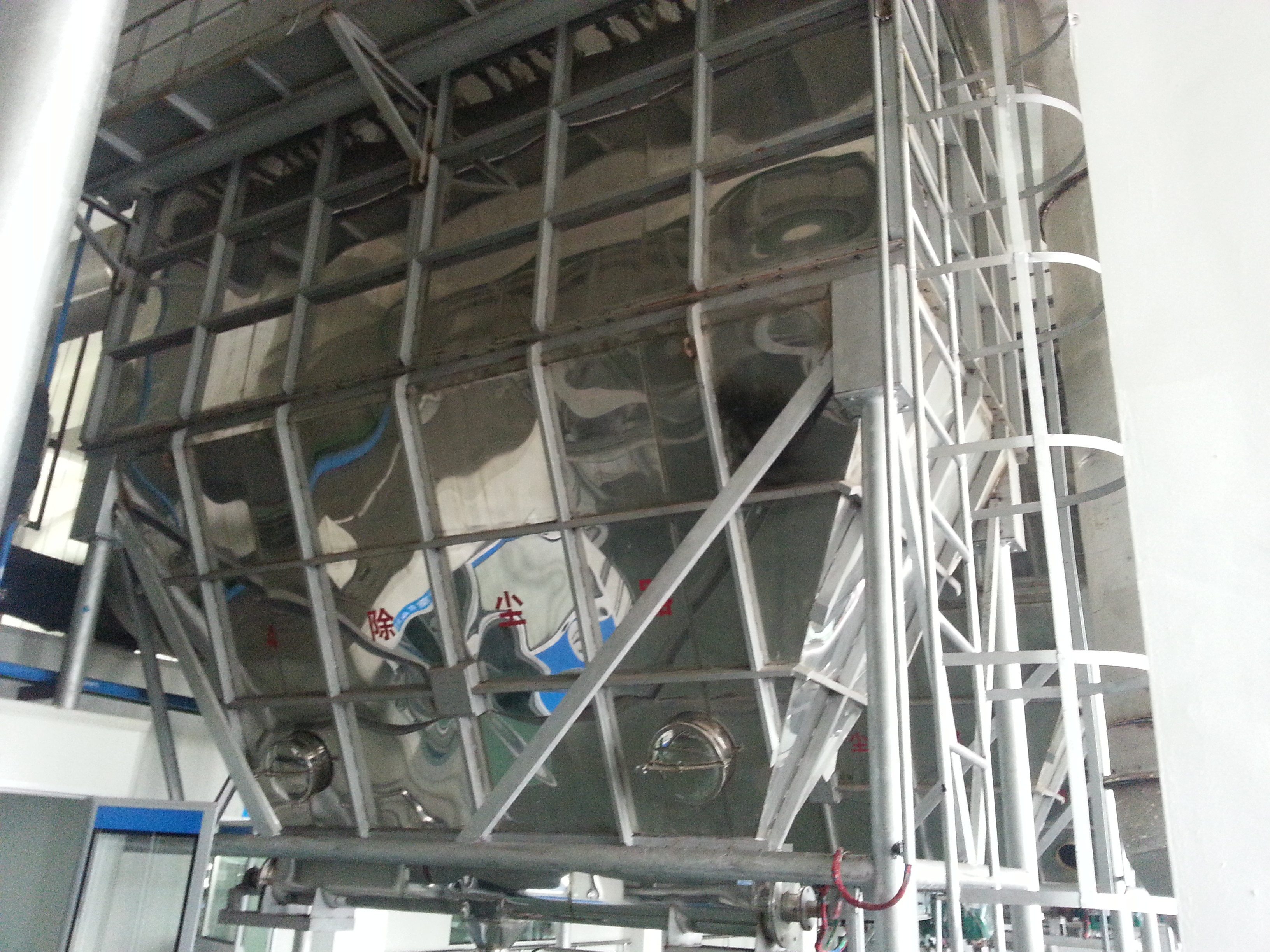 Calcium Carbonica​ Rotating Air Stream Flash Dryer , Industrial Drying Machine