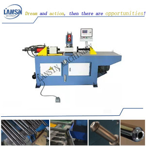 Automatic Pipe Shrinking End Forming Machine 4kw Expanding Reducing Flaring