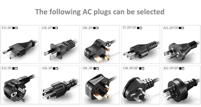 84w 12v Dc 7a AC DC Power Supply Adapter Over Voltage Protection