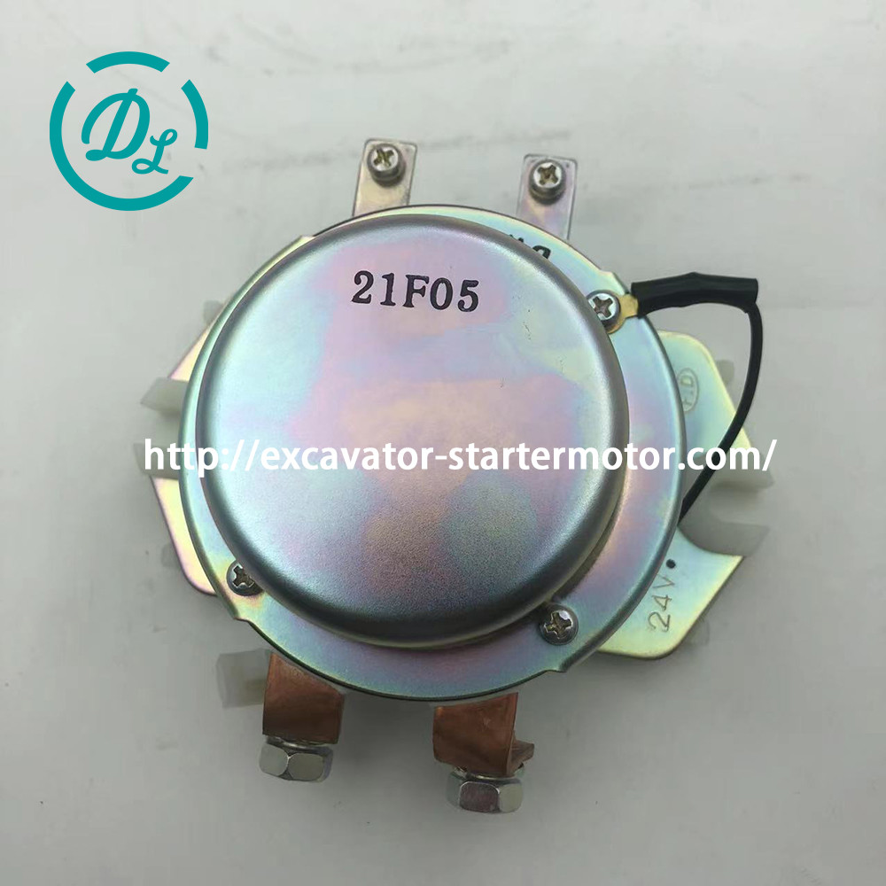 Excavator Spare Part KHR2112 Battery Main Relay BS24-5C-S 24VDC