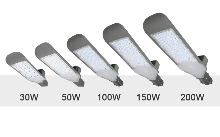 IP66 Outdoor LED Street Lights Water Resistant 80 Watt 120 Watt 860*330*80mm