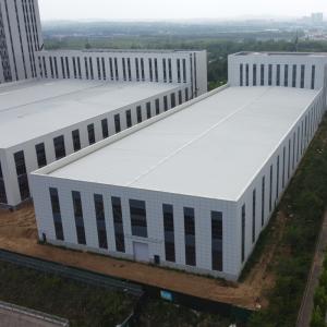 Pre Engineered Steel Structure Building with Insulated Concrete Panels