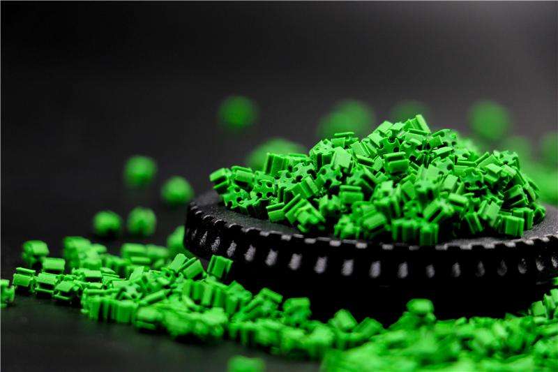 Anti Aging Non Static 20 MPA Artificial Grass Rubber Granules