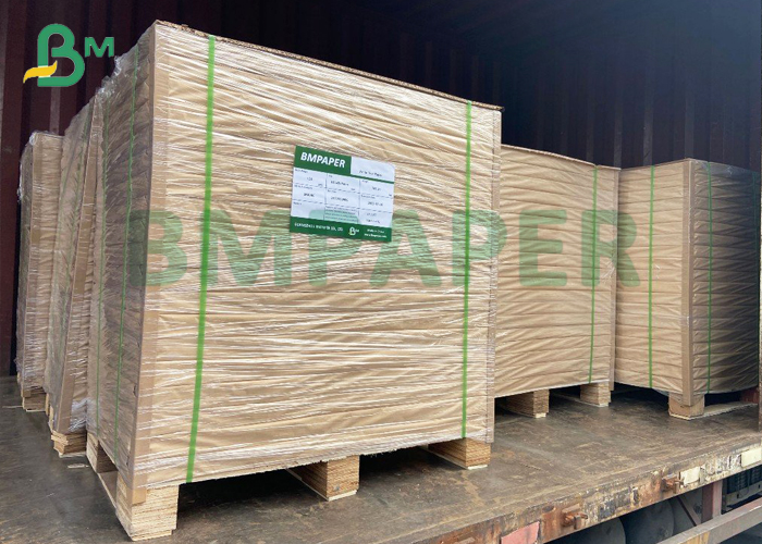 One Sided Coated White FBB Paperboard 250GSM Good Printing effect