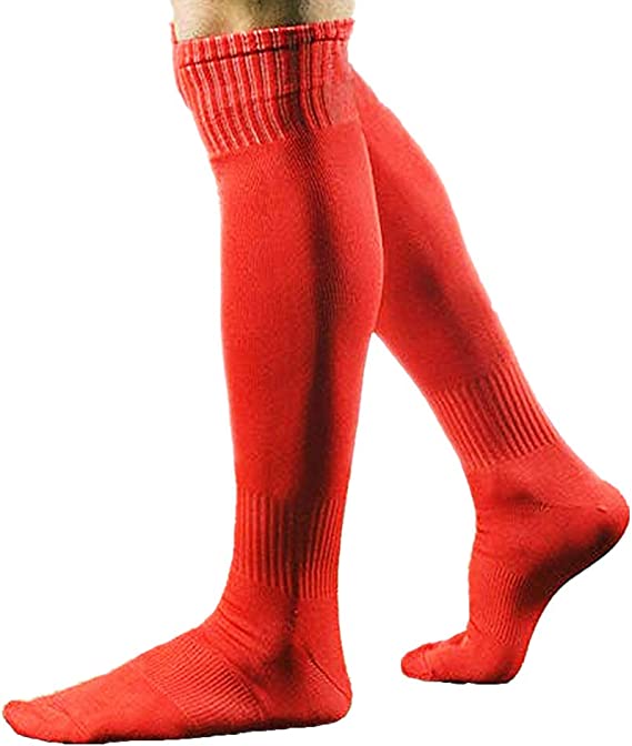 Spring Season Athlete Socks High Tube Football Socks with Spandex/Nylon Material