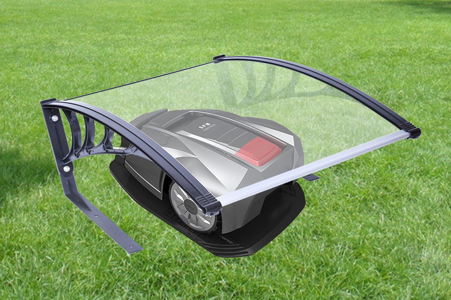 Weatherproof 2.7mm Solid Board 75x60cm Robot Mower Garage