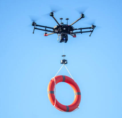 10kg Drop Release Mechanism Air Payload Winch System For Drone