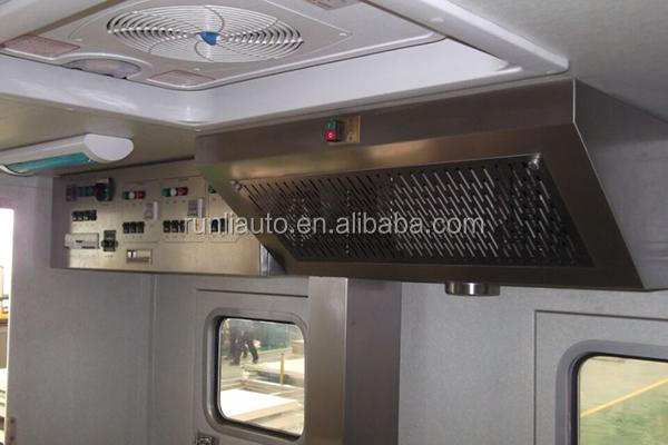 China Popular Gasoline Engine Mobile Catering Food Van