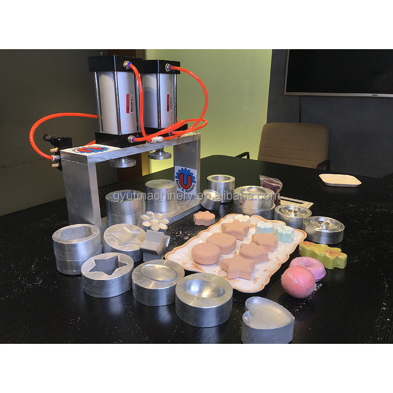 2024 Full Automatic Bath Bomb Salt Press Making Machine with Different Shapes in Russia