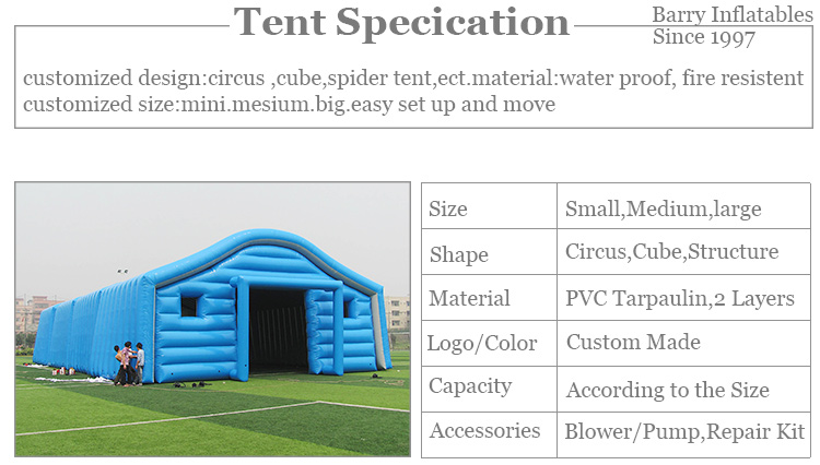 Large Outdoor Event Inflatable Stage Cover Tent