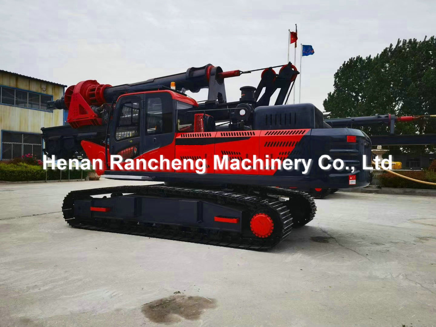 RCQ515M 45KN.M Power Head Torque Hydraulic Small Rotary Drilling Machine