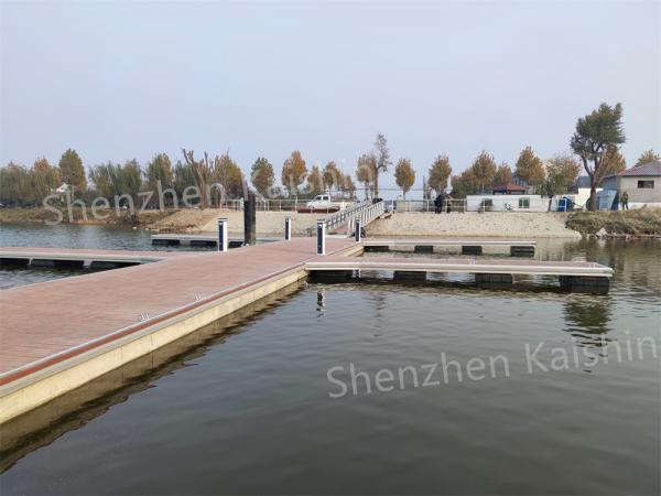 Marina Equipment Aluminum Floating Docks 0.2mm-15mm Thickness Anti Collision