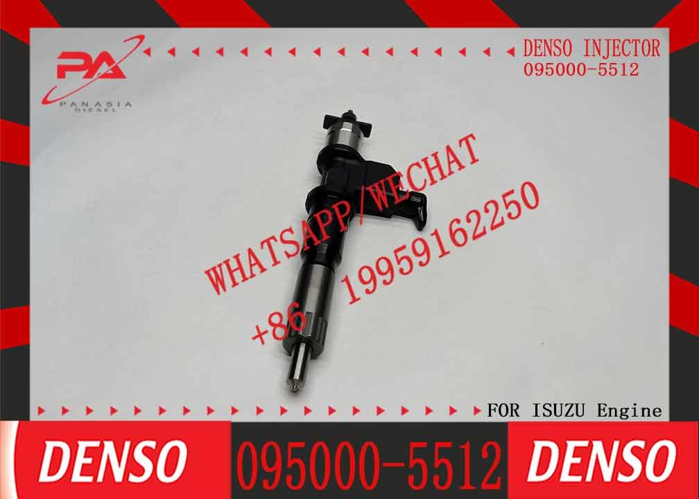 Diesel Fuel Injector Common Rail Injector Assembly 095000-5511 095000-5510 095000-5512 for ISU-ZU 6WG1 6WF1 6UZ1