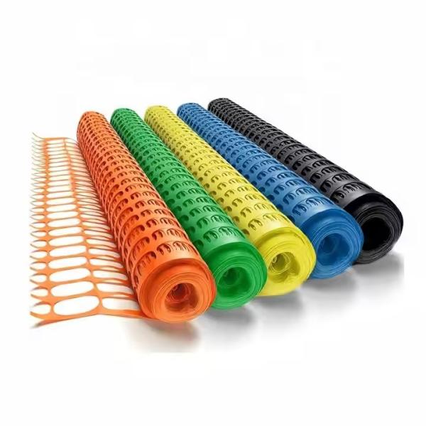 Construction Safety Barrier Mesh Orange Plastic Barricade Net Safety Fence Crash