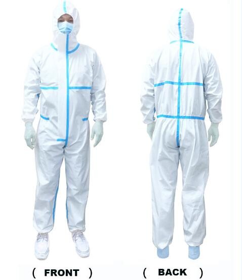 Medical Support Disposable Isolation Gown Sterile CE FDA Certificated