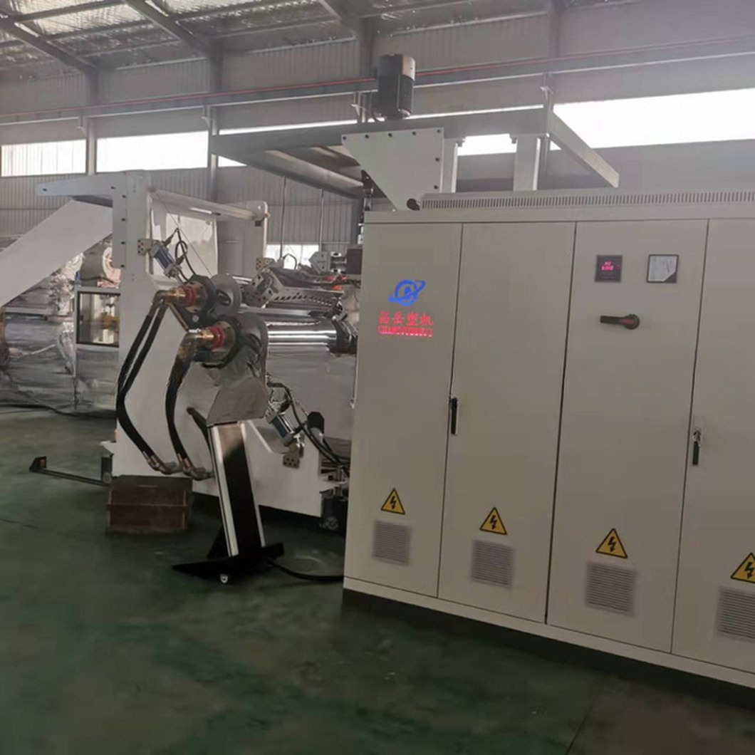 Fully Automatic Plastic PP PS ABS HIPS Extruder Machine Production Line for Thermoforming / Luggage Sheet / Packing