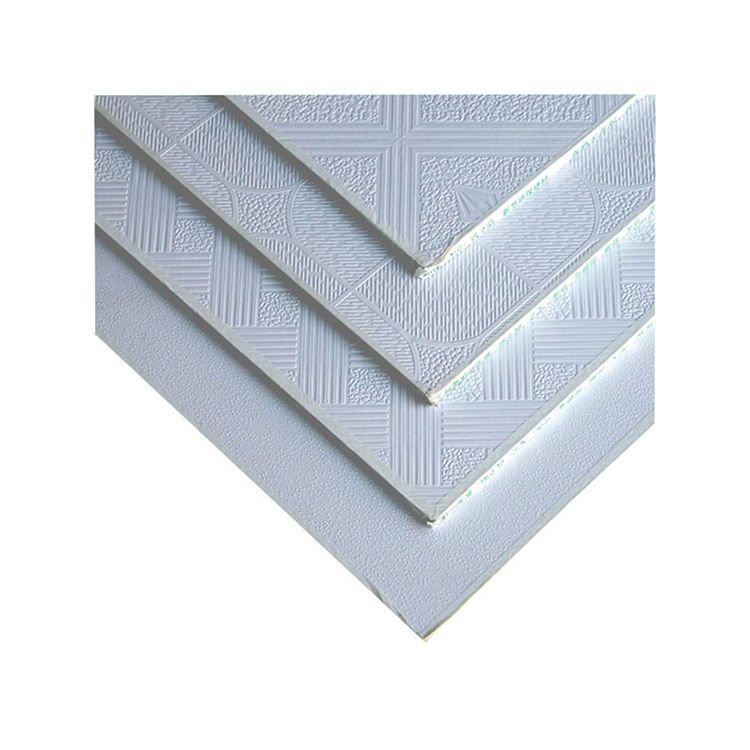 Acoustical PVC Gypsum Ceiling Tiles for Wall/Ceiling Decorative