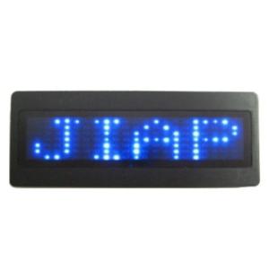 2015 Programable fashion innovative mini led display badge